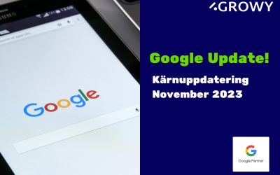 November 2023: Kärnuppdatering från Google