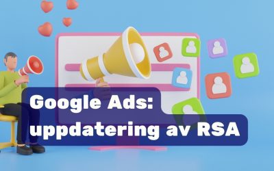 Google uppdaterar sina Responsive Search Ads (RSAs)